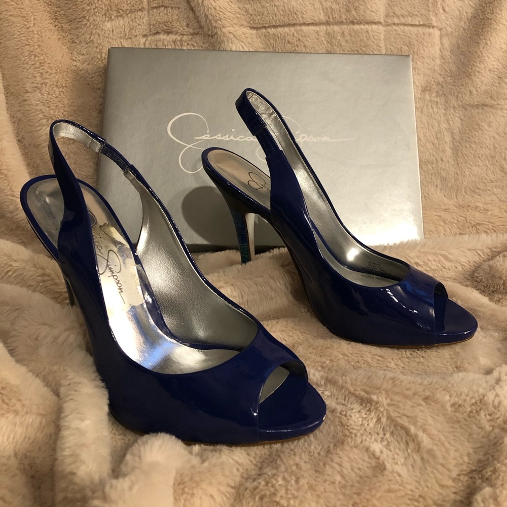 Jessica Simpson Blue Pencil Heel